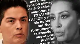 Leonard León EXPLOTA tras nueva demanda de Karla Tarazona por AUMENTO de pensión y la DESMIENTE: "Una pensión de 500 soles es falso"