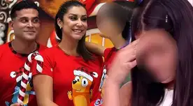 Christian Domínguez tuvo una sesión fotográfica navideña con hijos de Karla Tarazona.