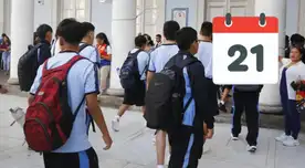 Confirmado | Se suspenden las clases escolares este viernes 21 de noviembre: conoce quiénes descansarán, según Minedu Confirmado | Se suspenden las clases escolares este viernes 21 de noviembre: conoce quiénes descansarán, según Minedu