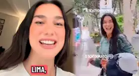 Dua Lipa llega Perú: La cantante británica fue captada por primera vez en Lima