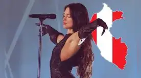 Dua Lipa brindará un espectacular concierto en San Marcos este martes 25 de noviembre. Foto: composición EP