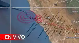 Conoce EN VIVO los temblores que ocurren en el Perú, según IGP.