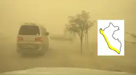 PRECUACIÓN | VIENTOS levantarán POLVO y ARENA: reducirán visibilidad en esta zona de la Costa, advirtió Senamhi PRECUACIÓN | VIENTOS levantarán POLVO y ARENA: reducirán visibilidad en esta zona de la Costa, advirtió Senamhi