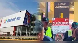 Mall de Su fue clausurado por la Municipalidad de San Juan de Miraflores
