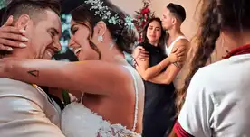 Melissa Paredes y Anthony Aranda se lucen emocionados. Melissa Paredes y Anthony Aranda se lucen emocionados.