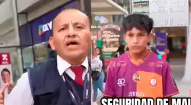 Usuarios indignados tras expulsión de 'Pol Deportes' del Real Plaza Puruchuco por personal de seguridad