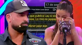 Magaly Medina expuso los chats que tuvo su productor con el exesposo de Laura Spoya.