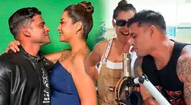 Karla Tarazona y Christian Domínguez sorprenden en entrevista.