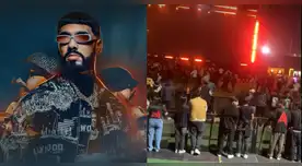 Concierto Anuel AA Lima 2025: fans furiosos tras la impuntualidad del cantante.
