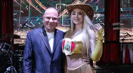 Mauricio Diez Canseco con su novia Aixa Sosa. Mauricio Diez Canseco con su novia Aixa Sosa.