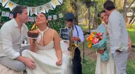 Paco Bazán conmovió a Susana Alvarado con sorpresa. Paco Bazán conmovió a Susana Alvarado con sorpresa.