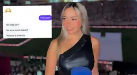 Nair Aliaga se defendió de rumores que la vinculan con futbolista