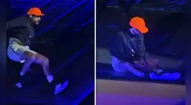 Bad Bunny sufre aparatosa caída durante concierto en México.