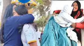 Tula Rodríguez sorprendió a su hija en su último día de clases. Tula Rodríguez sorprendió a su hija en su último día de clases.