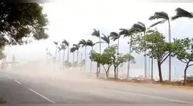 Senamhi lanza alerta amarilla por incremento de vientos en el Perú. Senamhi lanza alerta amarilla por incremento de vientos en el Perú.