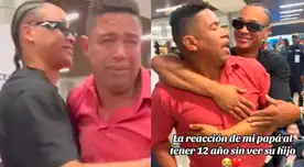 Emotivo reencuentro: padre vuelve a ver a su hijo tras 12 años y su reacción impacta en TikTok Emotivo reencuentro: padre vuelve a ver a su hijo tras 12 años y su reacción impacta en TikTok