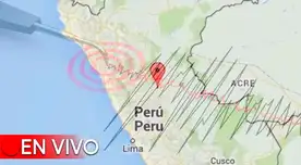Conoce EN VIVO los temblores que ocurren en el Perú, según IGP.