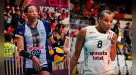 Alianza Lima y Universitario se enfrentarán por la novena fecha de la Liga Peruana de Vóley. Foto: composición EP Alianza Lima y Universitario se enfrentarán por la novena fecha de la Liga Peruana de Vóley. Foto: composición EP