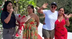 Tania Pinedo le dedicó un emotivo mensaje a Lis Padilla al pedirle ser su novia.