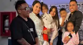 Christian Cueva  fue captado en el colegio de sus hijos con Pamela López.