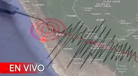 Conoce EN VIVO los temblores que ocurren en el Perú, según el IGP.