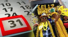 Conoce si este 31 de diciembre será feriado o día no laborable.