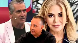 Guillermo Dávila intentó besar a Gisela Valcárcel a la FUERZA y le lanza FUERTE calificativo: "Ella tenía a su novio"