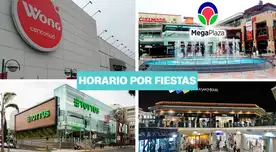 Consulta horarios de centros comerciales y supermercados por fiestas