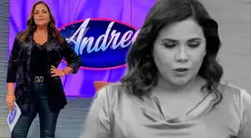 Andrea Llosa se despide de su programa 'Andrea'.