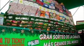 Una canasta que rompe récords: SORTEARÁN LA CANASTA NAVIDEÑA más grande del mundo, supera las siete toneladas Una canasta que rompe récords: SORTEARÁN LA CANASTA NAVIDEÑA más grande del mundo, supera las siete toneladas