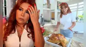Magaly se PRONUNCIA por primera vez ante CRÍTICAS por su receta de pavo navideño.