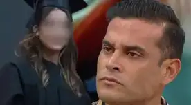 Hija de Christian Domínguez cuestiona la ausencia de su padre en su graduación.