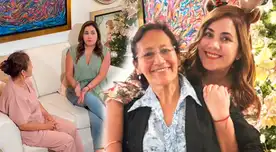 Andrea Llosa sorprende a su empleada.