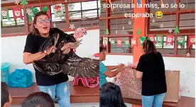 Padres peruanos sorprenden a maestra de inicial con inesperado regalo: “Pensó que era una TV” Padres peruanos sorprenden a maestra de inicial con inesperado regalo: “Pensó que era una TV”