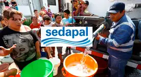 Conoce qué zonas de Lima no tendrán agua potable, según Sedapal.