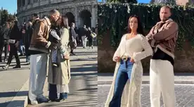 Angie Arizaga y Jota Benz SE VAN DEL PAÍS junto a su pequeño hijo para celebrar Año Nuevo