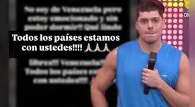 Ignacio Baladán muestra su APOYO a la comunidad venezolana tras la captura de Maduro.