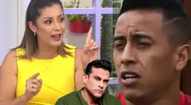 Karla Tarazona hunde a Christian Cueva por parchar a Christian Domínguez.