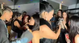 Pamela López va a fiesta de tiktoker Milenka Nolasco, pero usuarios la CRITICAN: "Llegó sin regalo, con cola y hasta con el perro" Pamela López va a fiesta de tiktoker Milenka Nolasco, pero usuarios la CRITICAN: "Llegó sin regalo, con cola y hasta con el perro"