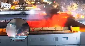 Incendio en Maranguita deja un agente del INPE herido. Incendio en Maranguita deja un agente del INPE herido.