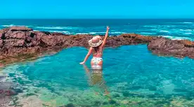 No es el Caribe, es Perú: la playa de aguas cristalinas y pozas naturales ideal para relajarse sin oleaje a pocas horas de Lima