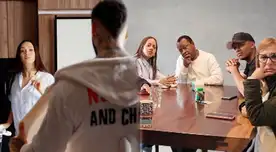 Jota Benz recuerda la vez que la familia de Angie Arizaga fue testigo de un momento íntimo.