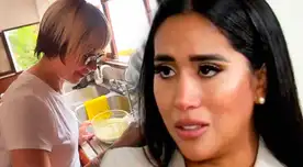 Melissa Paredes deja al descubierto el trato con la mamá de Anthony Aranda con ella.