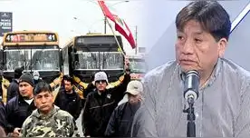 Dirigente Héctor Vargas indicó que el paro de transportistas podría ya no ser para el 15 de enero