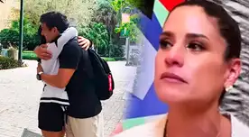 María Pía y su esposo Samuel Dyer se pusieron EMOTIVOS con su hijo mayor, quien inició la universidad en EE. UU.: ¡Dejó el país!