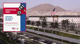 Embajada de EE.UU subasta equipos y muebles en Lima.