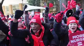 ¿Habrá atención médica 15,000 enfermeras inician huelga masiva en Nueva York. ¿Habrá atención médica 15,000 enfermeras inician huelga masiva en Nueva York.