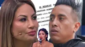 Pamela López pide conciliación a Christian Cueva y minimiza a Pamela Franco.