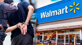 Hombre es arrestado por robar miles de dólares a un Walmart en EE.UU.