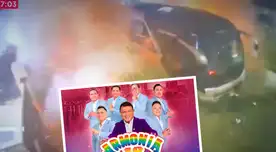 Armonía 10: Video muestra el momento preciso del ATENTADO contra el bus de la orquesta en Trujillo